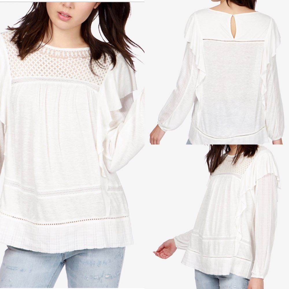 Beautiful Top in Ivory Color